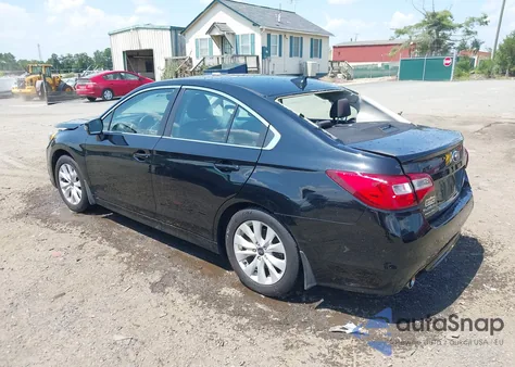 2017 Subaru Legacy 2.5I Premium z USA, uszkodzony, nr VIN 4S3BNAF68H3011723